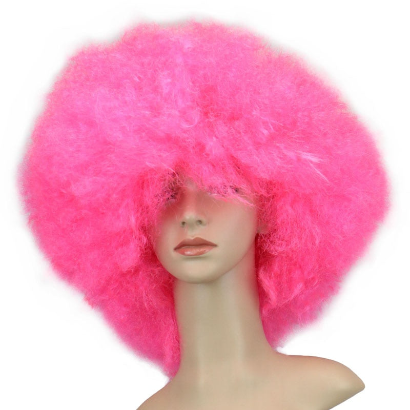 Pink Party Dance Wigs