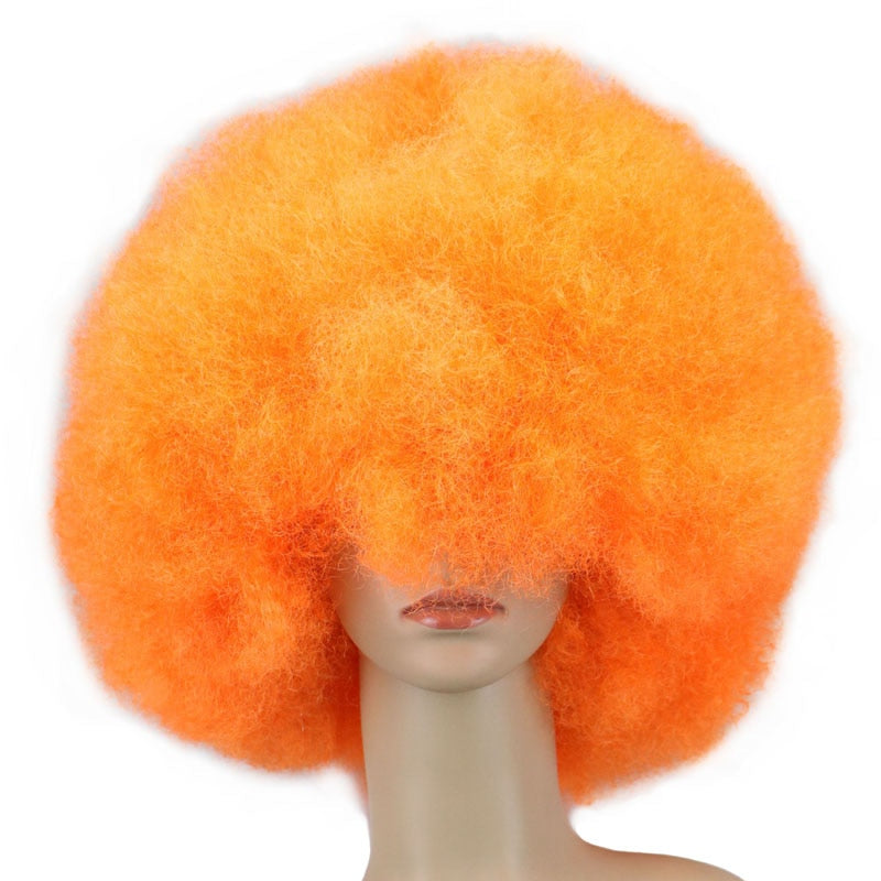 Orange Dance Wigs
